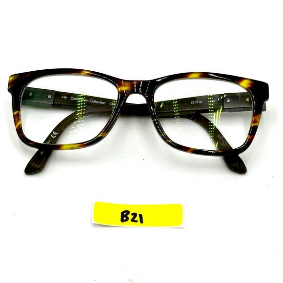 Calvin Klein Eyeglasses Frame CK7910 210 Tortoise Brown Full Rim 52-18-140 (B21) - Picture 7 of 7